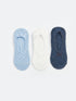 LC Waikiki Women's Flat Flat Shoes Socks 3-Pack